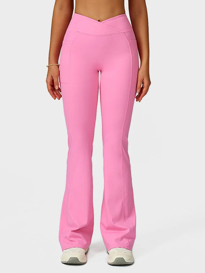 Arivelle High-Waist Flare Lounge Pants