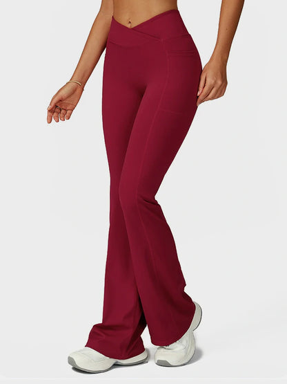 Arivelle High-Waist Flare Lounge Pants