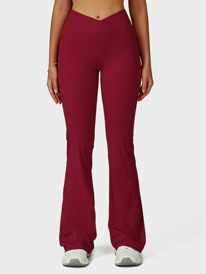 Arivelle High-Waist Flare Lounge Pants