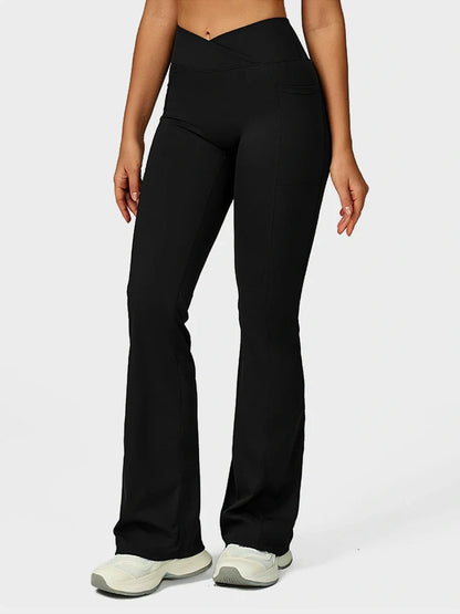 Arivelle High-Waist Flare Lounge Pants