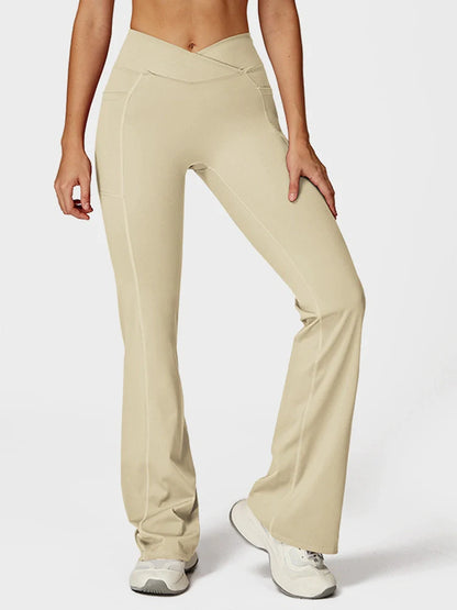 Arivelle High-Waist Flare Lounge Pants
