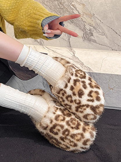 MagicCurve Ladies All Over Plush W/Memory Foam Slippers