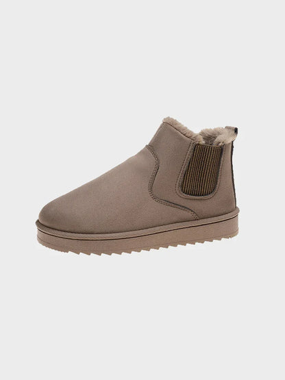 Women’s Fleece-Lined Platform Snow Boots