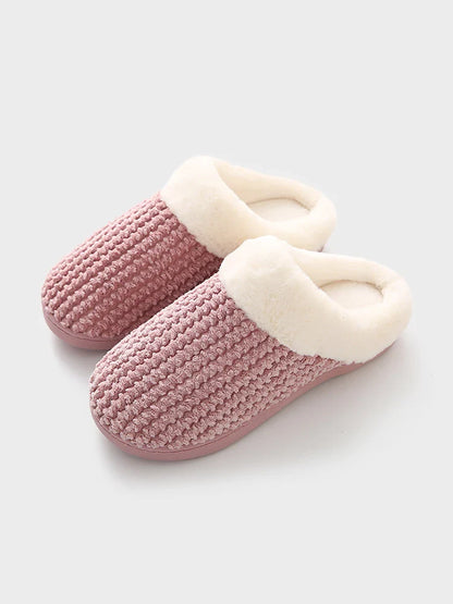 Unisex Warm Plush Slippers