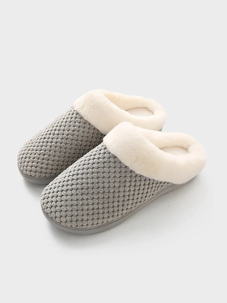 Unisex Warm Plush Slippers