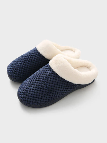 Unisex Warm Plush Slippers