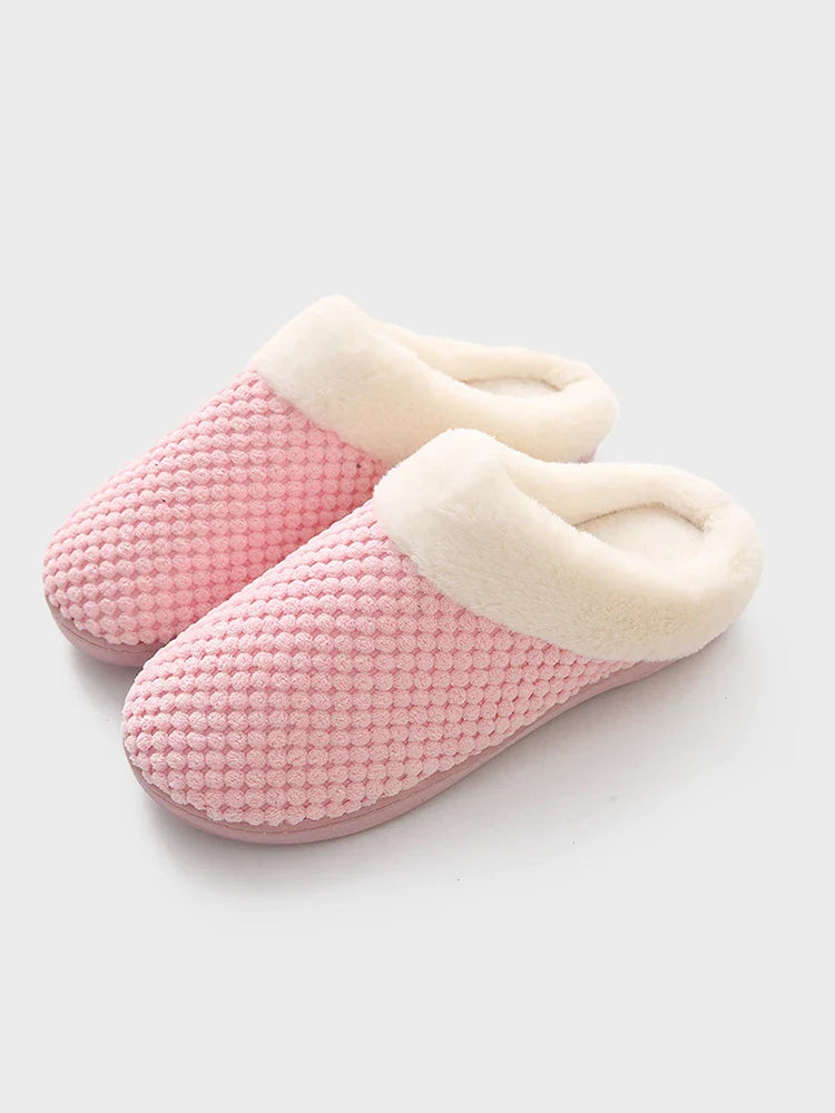 Unisex Warm Plush Slippers