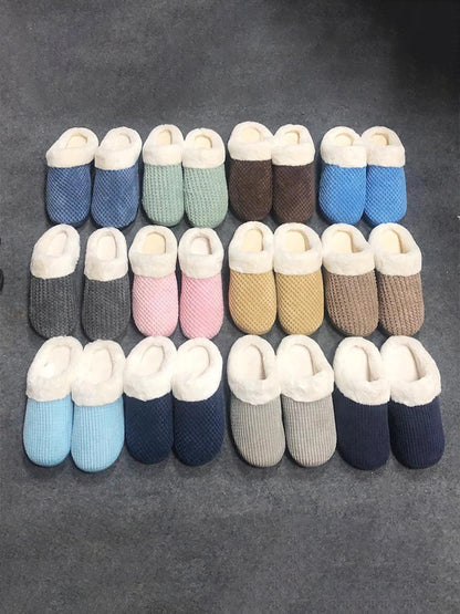 Unisex Warm Plush Slippers