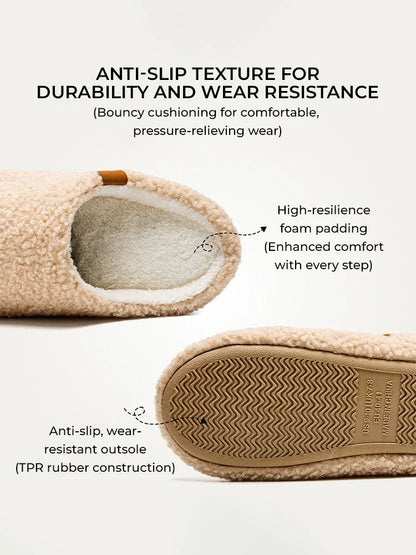MAGIC CURVE Women’s Fluffy Indoor Slippers