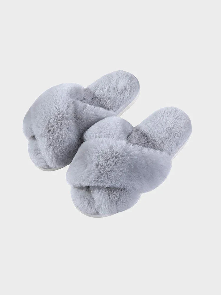 Women's Fuzzy Fluffy House Slippers