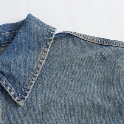 Women's A-Line Denim Dress