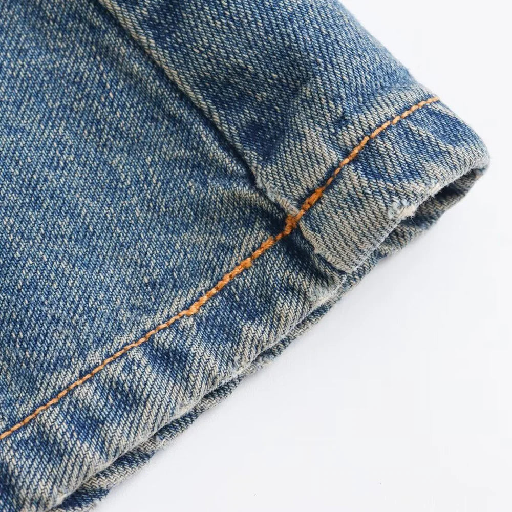 Women's A-Line Denim Dress